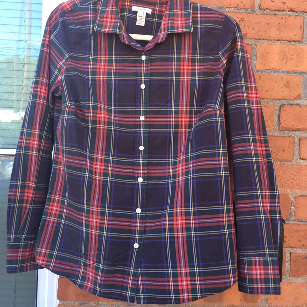 J.Crew Tartan Plaid shirt